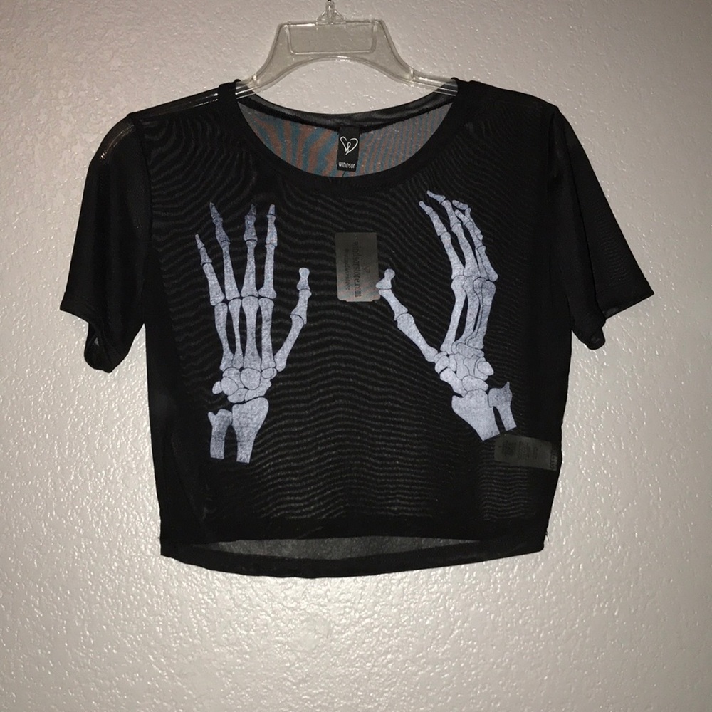 Windsor see though crop top